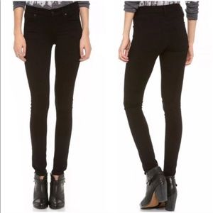 AGOLDE Los Angeles Colette Black Skinny Jeans size 26
